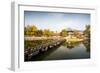 Gyeongbokgung Palace and its Grounds on a Fine Autumn Day in Seoul, South Korea.-FiledIMAGE-Framed Photographic Print