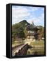 Gyeongbokgung Palace (Palace of Shining Happiness), Seoul, South Korea, Asia-null-Framed Stretched Canvas