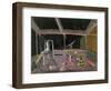 Gym Center-Zhang Yong Xu-Framed Giclee Print