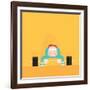 Gym Junkie-Nick Diggory-Framed Giclee Print