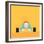 Gym Junkie-Nick Diggory-Framed Giclee Print