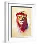 Gym Lion-Robert Farkas-Framed Giclee Print