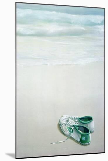 Gym Shoes on Beach-Lincoln Seligman-Mounted Giclee Print