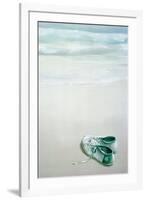 Gym Shoes on Beach-Lincoln Seligman-Framed Giclee Print