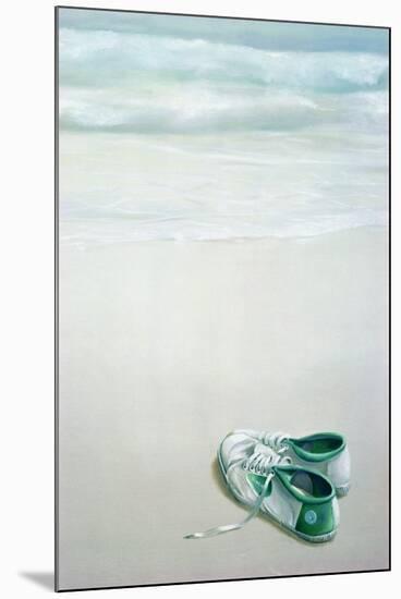 Gym Shoes on Beach-Lincoln Seligman-Mounted Giclee Print