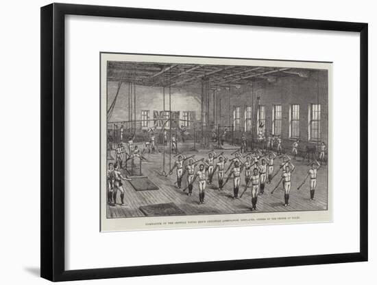 Gymnasium of the Central Young Men's Christian Association-null-Framed Giclee Print