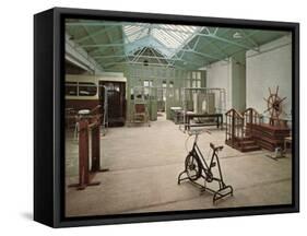 Gymnasium, Princess Mary's Hospital, Margate, Kent-Peter Higginbotham-Framed Stretched Canvas