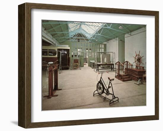 Gymnasium, Princess Mary's Hospital, Margate, Kent-Peter Higginbotham-Framed Photographic Print