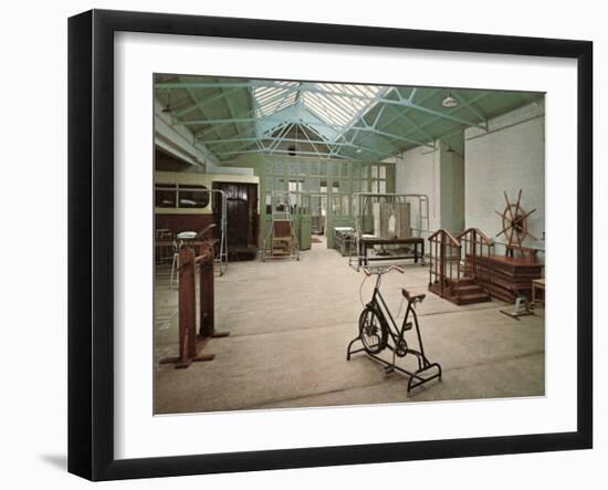 Gymnasium, Princess Mary's Hospital, Margate, Kent-Peter Higginbotham-Framed Photographic Print