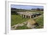 Gymnasium with Swimming Pool, Paestum, Ancient Greek Archaeological Site, Campania, Italy-Eleanor Scriven-Framed Photographic Print