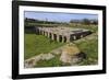 Gymnasium with Swimming Pool, Paestum, Ancient Greek Archaeological Site, Campania, Italy-Eleanor Scriven-Framed Photographic Print