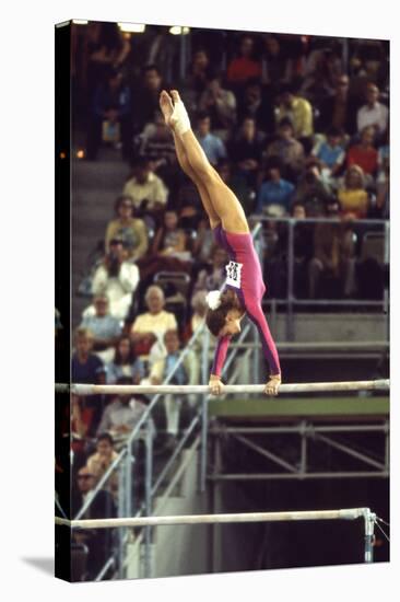 Gymnast at 1972 Summer Olympic Games in Munich Germany-John Dominis-Stretched Canvas