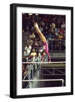 Gymnast at 1972 Summer Olympic Games in Munich Germany-John Dominis-Framed Photographic Print