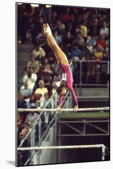 Gymnast at 1972 Summer Olympic Games in Munich Germany-John Dominis-Mounted Photographic Print