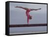 Gymnast Cathy Rigby, Long Beach, California-John Dominis-Framed Stretched Canvas