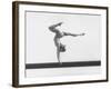 Gymnast Cathy Rigby, Training on Balance Beam-John Dominis-Framed Premium Photographic Print