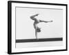 Gymnast Cathy Rigby, Training on Balance Beam-John Dominis-Framed Premium Photographic Print