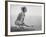 Gymnast Cathy Rigby, Training on Balancing Beam-John Dominis-Framed Premium Photographic Print