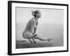 Gymnast Cathy Rigby, Training on Balancing Beam-John Dominis-Framed Premium Photographic Print