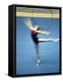 Gymnast Doing Floor Work-null-Framed Stretched Canvas