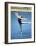 Gymnast Doing Floor Work-null-Framed Photographic Print