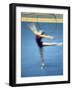 Gymnast Doing Floor Work-null-Framed Photographic Print