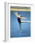 Gymnast Doing Floor Work-null-Framed Photographic Print