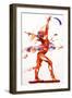 Gymnast Four, 2010-Penny Warden-Framed Premium Giclee Print