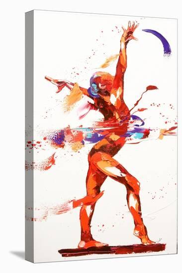 Gymnast Four, 2010-Penny Warden-Stretched Canvas