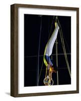 Gymnast on the Rings-null-Framed Photographic Print