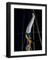 Gymnast on the Rings-null-Framed Photographic Print