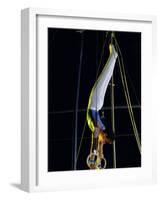 Gymnast on the Rings-null-Framed Photographic Print