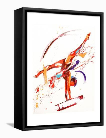 Gymnast One, 2010-Penny Warden-Framed Stretched Canvas