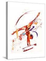 Gymnast One, 2010-Penny Warden-Stretched Canvas