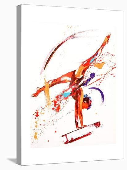 Gymnast One, 2010-Penny Warden-Stretched Canvas