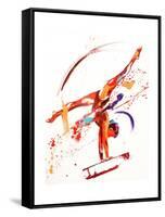 Gymnast One, 2010-Penny Warden-Framed Stretched Canvas