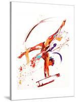 Gymnast One, 2010-Penny Warden-Stretched Canvas