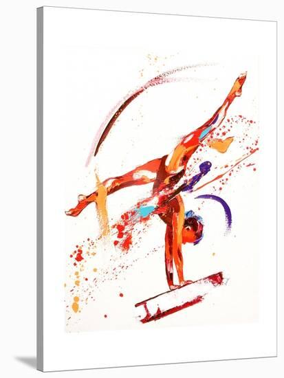 Gymnast One, 2010-Penny Warden-Stretched Canvas