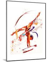 Gymnast One, 2010-Penny Warden-Mounted Giclee Print