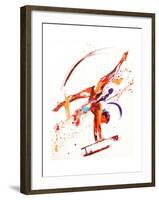 Gymnast One, 2010-Penny Warden-Framed Giclee Print