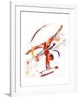 Gymnast One, 2010-Penny Warden-Framed Giclee Print