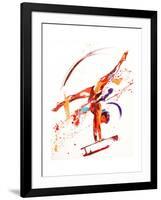 Gymnast One, 2010-Penny Warden-Framed Giclee Print