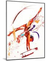 Gymnast One, 2010-Penny Warden-Mounted Giclee Print