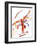 Gymnast One, 2010-Penny Warden-Framed Premium Giclee Print