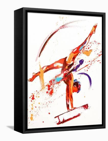 Gymnast One, 2010-Penny Warden-Framed Stretched Canvas