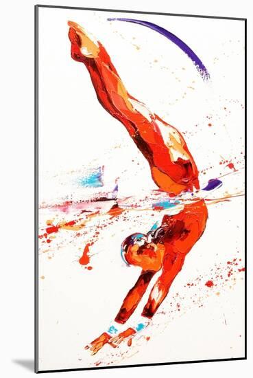 Gymnast Three, 2010-Penny Warden-Mounted Giclee Print