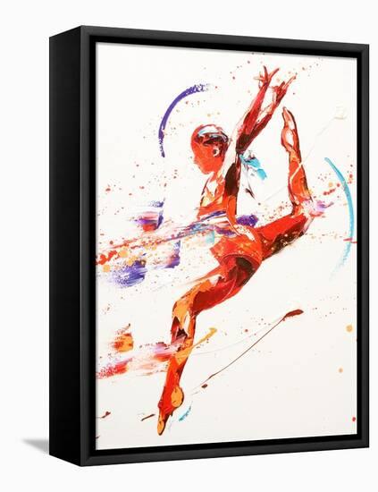 Gymnast Two, 2010-Penny Warden-Framed Stretched Canvas