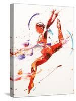 Gymnast Two, 2010-Penny Warden-Stretched Canvas