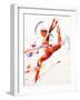 Gymnast Two, 2010-Penny Warden-Framed Premium Giclee Print