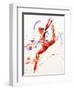 Gymnast Two, 2010-Penny Warden-Framed Giclee Print